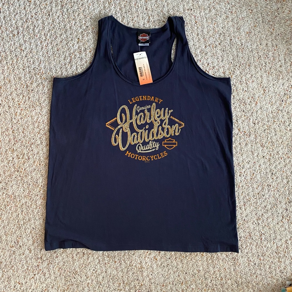 Harley Davidson women’s plus size tank top NWT